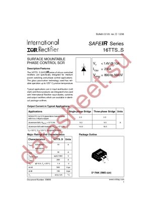 16TTS08STRR datasheet  